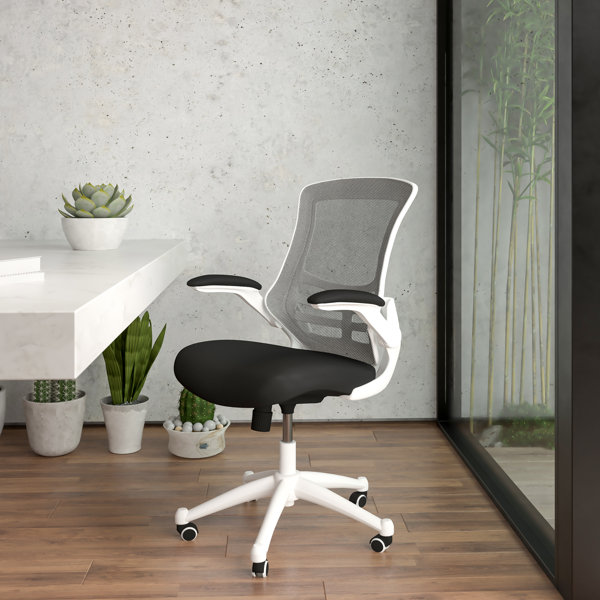 Office chair discount with detachable arms